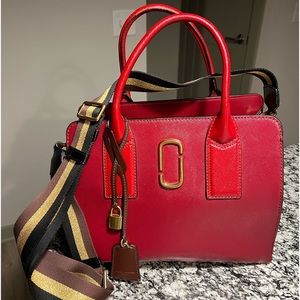 Big Shot Saffiano Leather Tote